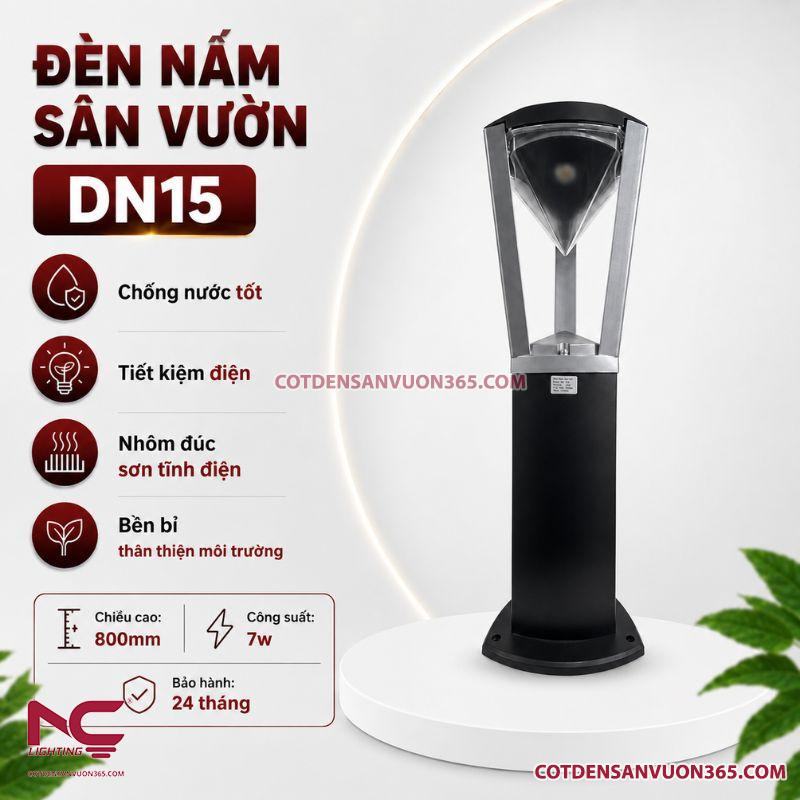 Đèn Nấm Sân Vườn DN15 24 Đèn nấm sân vườn DN15