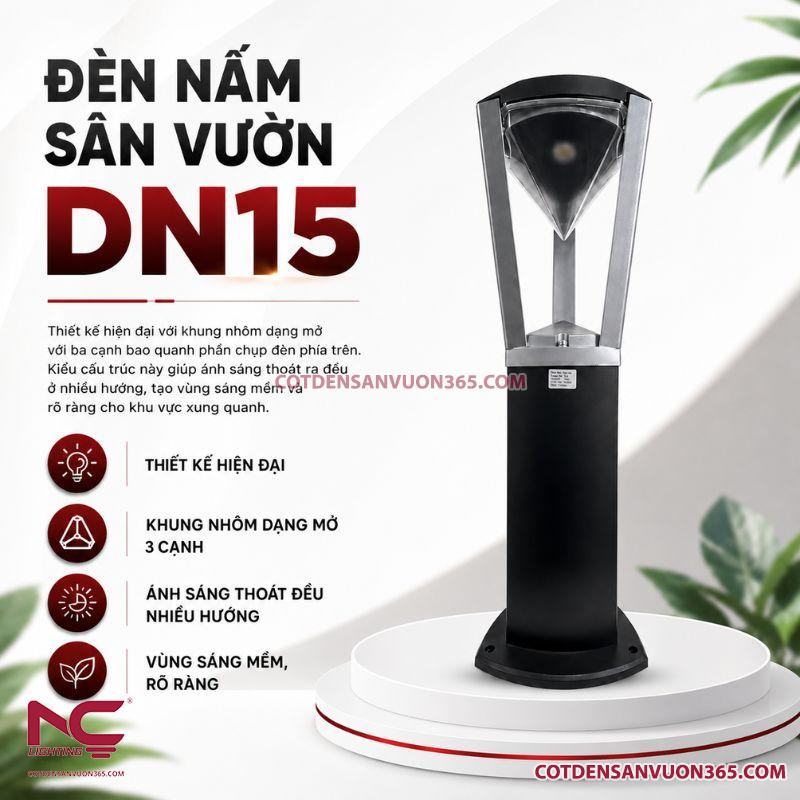 Đèn Nấm Sân Vườn DN15 26 Đèn nấm sân vườn DN15