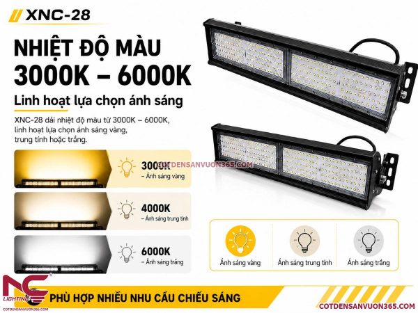 Đèn led nhà xưởng XNC-28