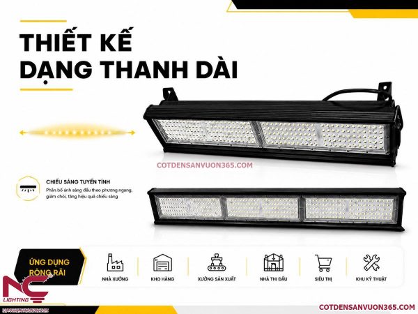 Đèn led nhà xưởng XNC-28