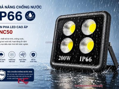 Đèn Pha Led Cao Áp PNC50 25 Đèn Pha Led Cao Áp PNC50