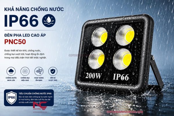 Đèn Pha Led Cao Áp PNC50 32 Đèn Pha Led Cao Áp PNC50