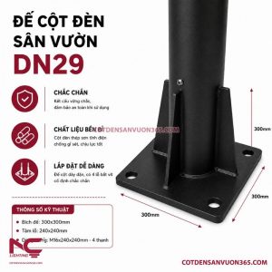 Đèn nấm sân vườn DN29
