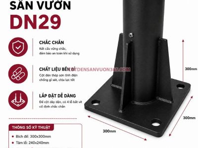 Đèn nấm sân vườn DN29