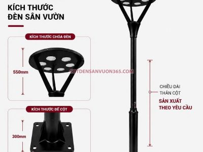 Đèn nấm sân vườn DN29