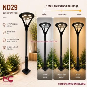 Đèn nấm sân vườn DN29