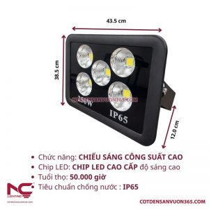 Đèn pha led 250W PNC39