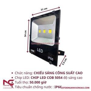 Đèn Pha Led PNC-04 P=150W
