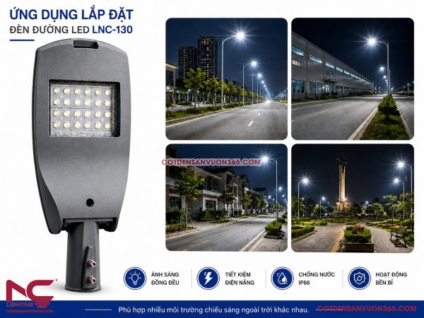 Đèn đường LED cao áp LNC-130
