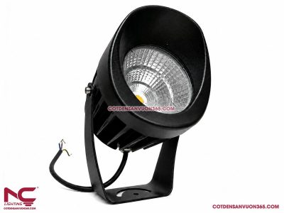 Đèn Rọi Cột Mũ Đen NCRCMD