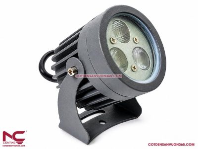 Đèn Rọi Cột Tròn Xám NCRCTX Cột đèn sân vườn 365