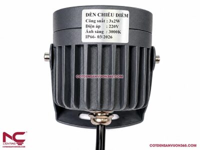 Alternative view of Đèn Rọi Cột Tròn Xám NCRCTX