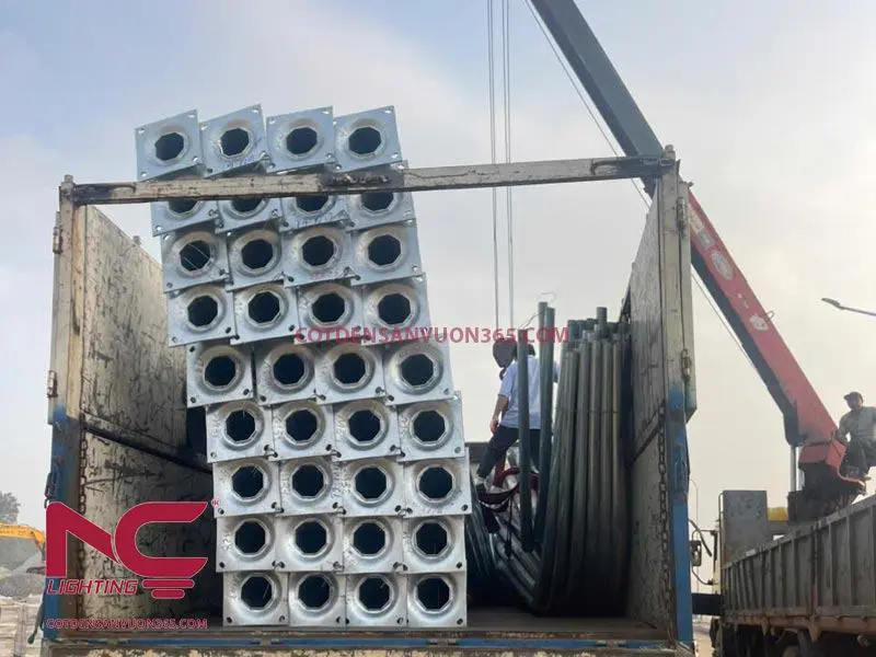 cột đèn cao áp 