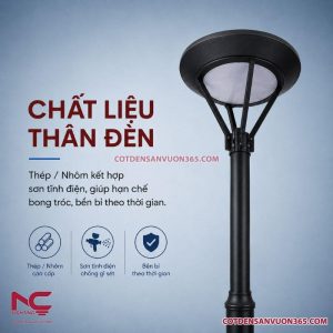 Cột đèn sân vườn DN31