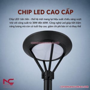 Cột đèn sân vườn DN31