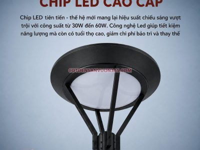 Cột đèn sân vườn DN31