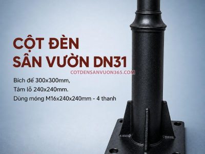Cột đèn sân vườn DN31