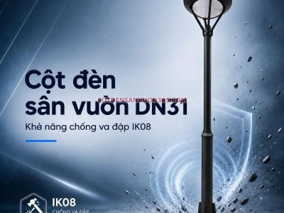Cột đèn sân vườn DN31