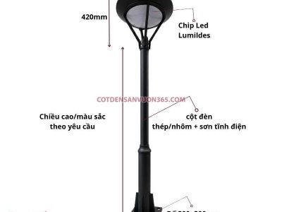 Cột đèn sân vườn DN31
