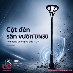 Cột đèn sân vườn DN30