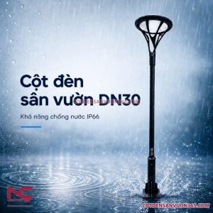 Cột đèn sân vườn DN30