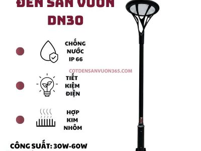 Cột đèn sân vườn DN30