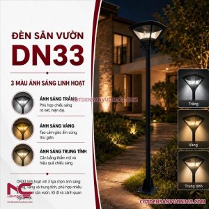 Cột Đèn Sân Vườn DN33