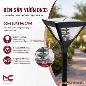 Cột Đèn Sân Vườn DN33