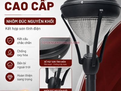 Cột đèn sân vườn DN36