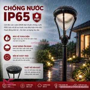 Cột đèn sân vườn DN36