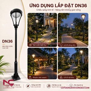 Cột đèn sân vườn DN36
