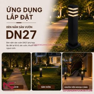Đèn nấm sân vườn DN27