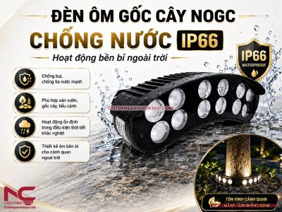 Đèn Ôm Gốc Cây NOGC