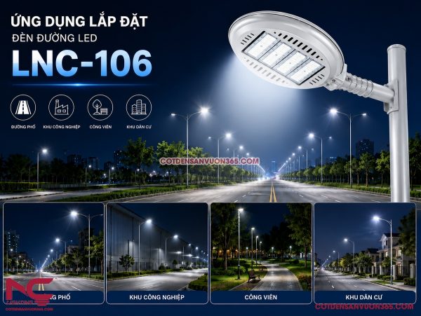 Đèn LED cao áp LNC-106 30 Đèn LED cao áp LNC-106