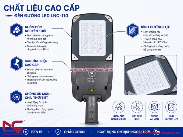 Đèn đường LED LNC-110