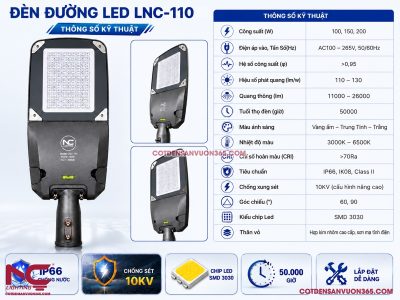 Đèn đường LED LNC-110