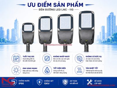 Đèn đường LED LNC-110