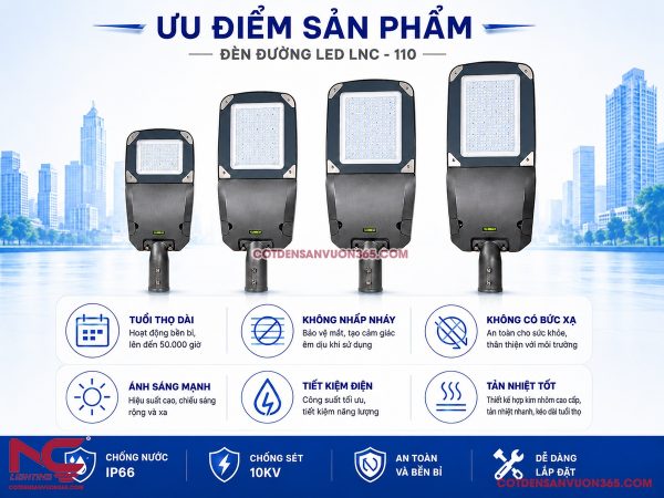 Đèn đường LED LNC-110