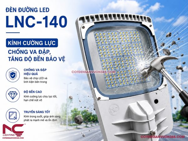 Đèn đường led LNC-140