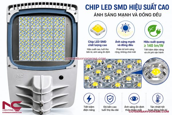 Đèn đường led LNC-140