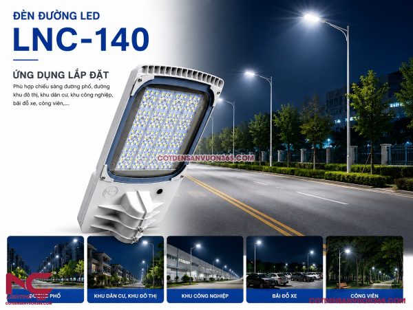 Đèn đường led LNC-140