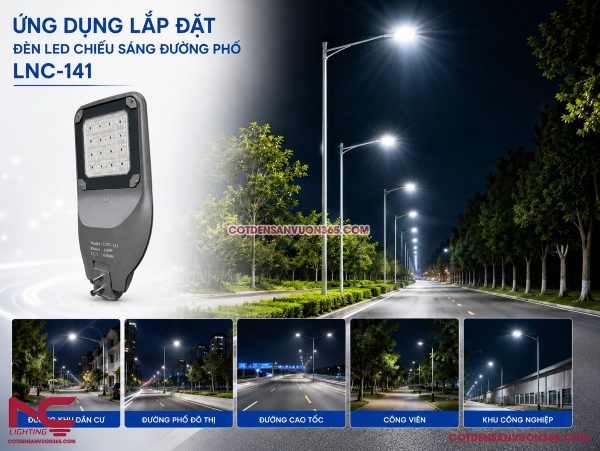 Đèn Đường LED LNC-141