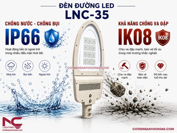 Đèn đường led LNC-35