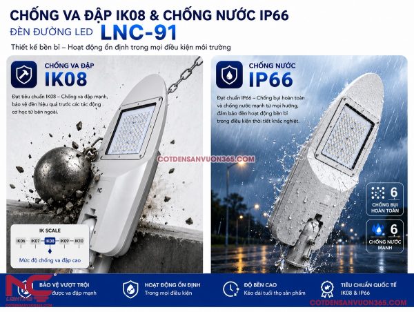 Đèn đường LED LNC-91