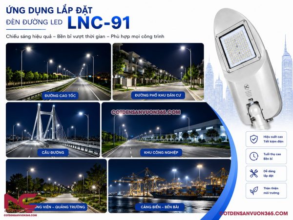 Đèn đường LED LNC-91