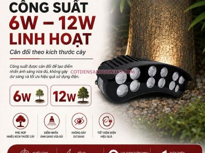 Đèn Ôm Gốc Cây NOGC