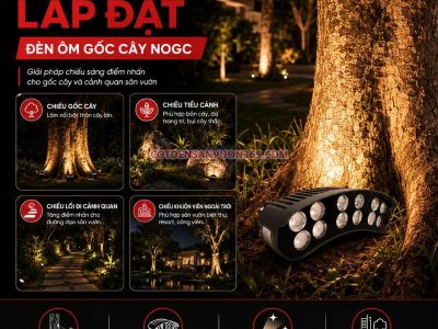 Đèn Ôm Gốc Cây NOGC