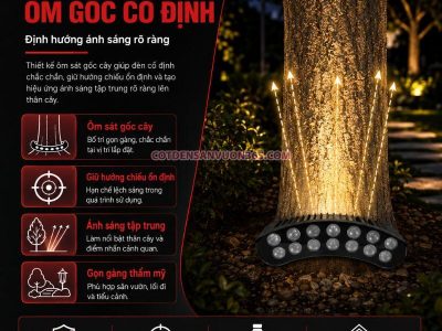 Đèn Ôm Gốc Cây NOGC
