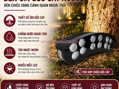 Đèn Ôm Gốc Cây NOGC