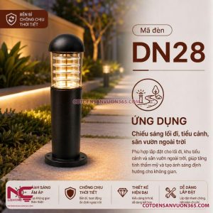 Đèn nấm sân vườn DN28